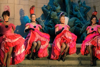 Dansare Sommarmusik på Hallwylska Museet 2012.